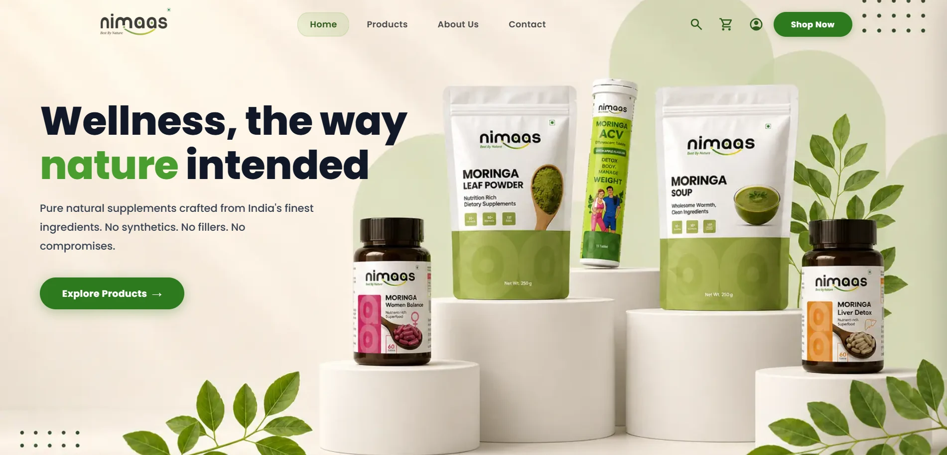 Nimaas — Health & Wellness